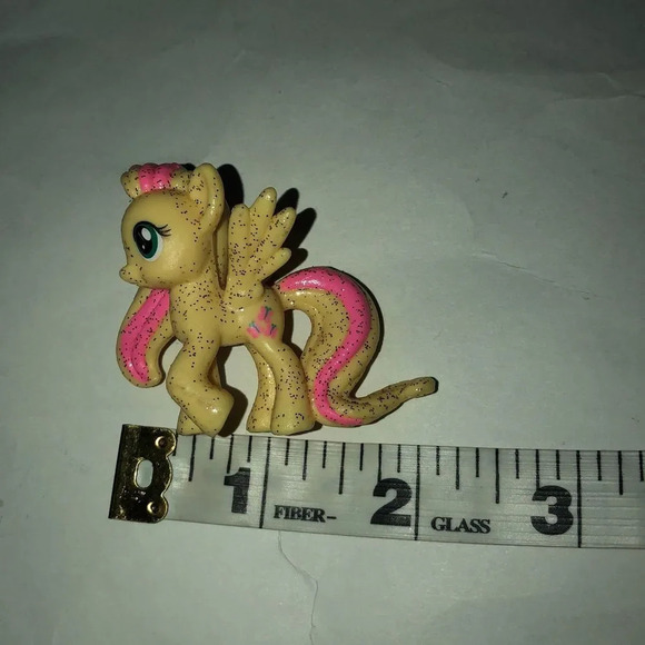 my little pony glitter fluttershy mini figure - Picture 4 of 4